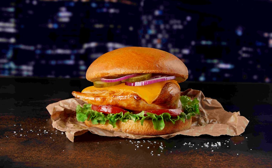 Chicken-cheese-burger